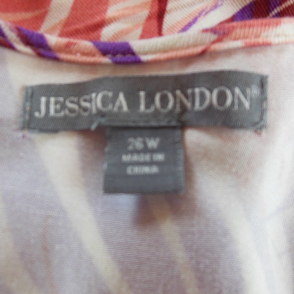 Jessica London 3/4 sleeve blouse, size 26W - Picture 7 of 7